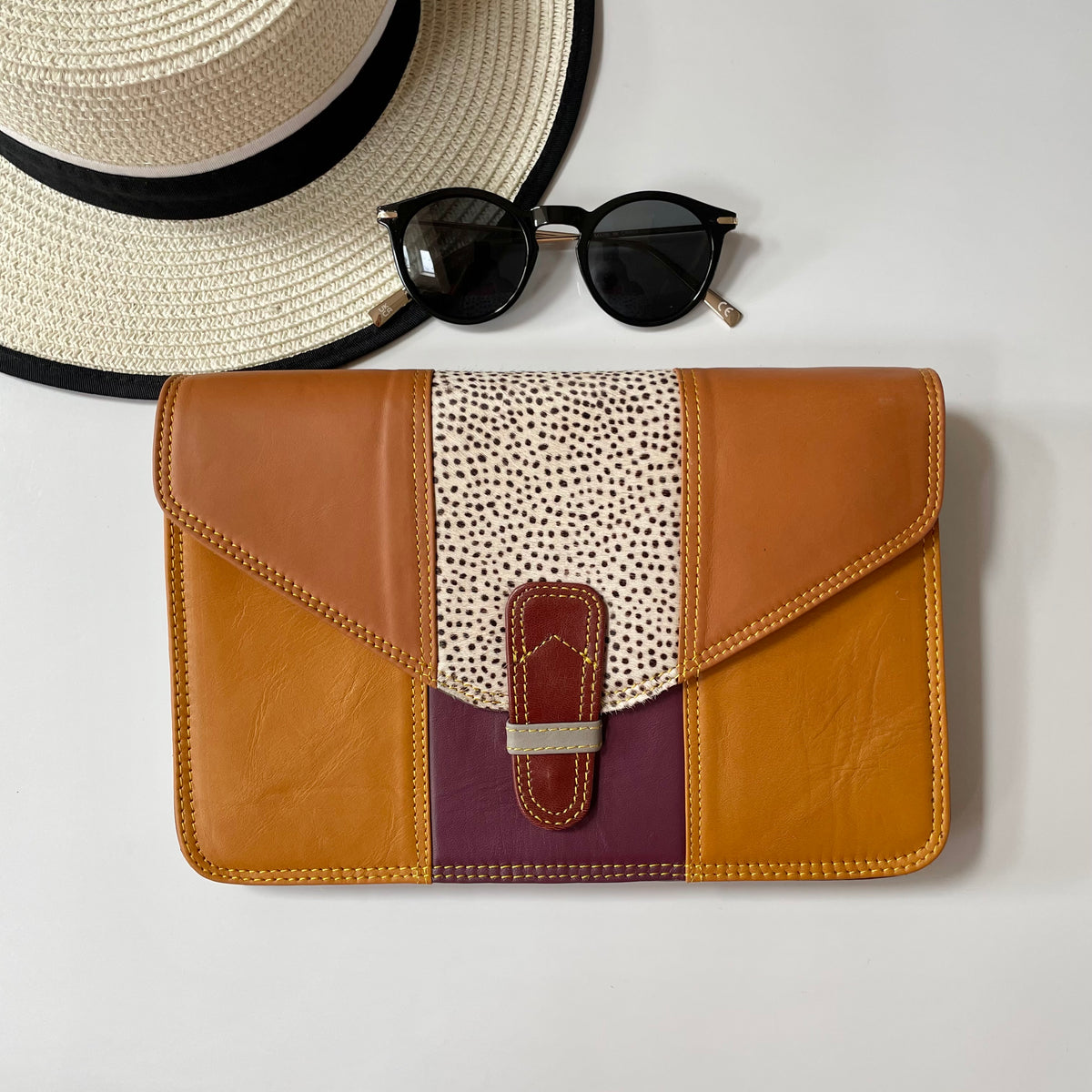 Nephele Mavis Bags Unique Handmade Upcycled Sustainable Leather