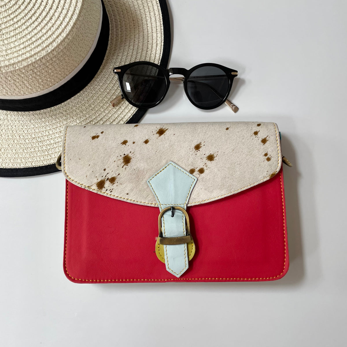 OUTLET Nephele Nancy Bag Unique Handmade Recycled Sustainable Leather