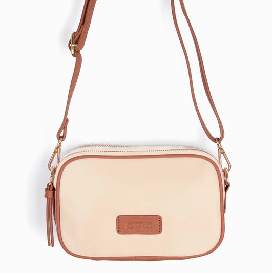Cream Crossbody Bag Nylon/PU
