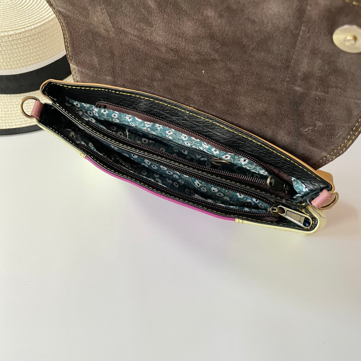 OUTLET Nephele Dorothy Bag Unique Handmade Recycled Sustainable Leather