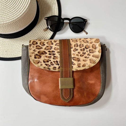 OUTLET Nephele Dot Bag Unique Handmade Recycled Sustainable Leather