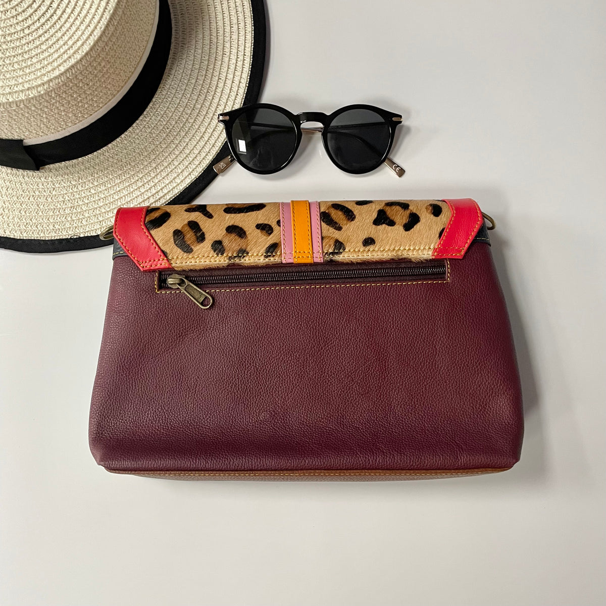 OUTLET Nephele Hattie Bag Unique Handmade Recycled Sustainable Leather