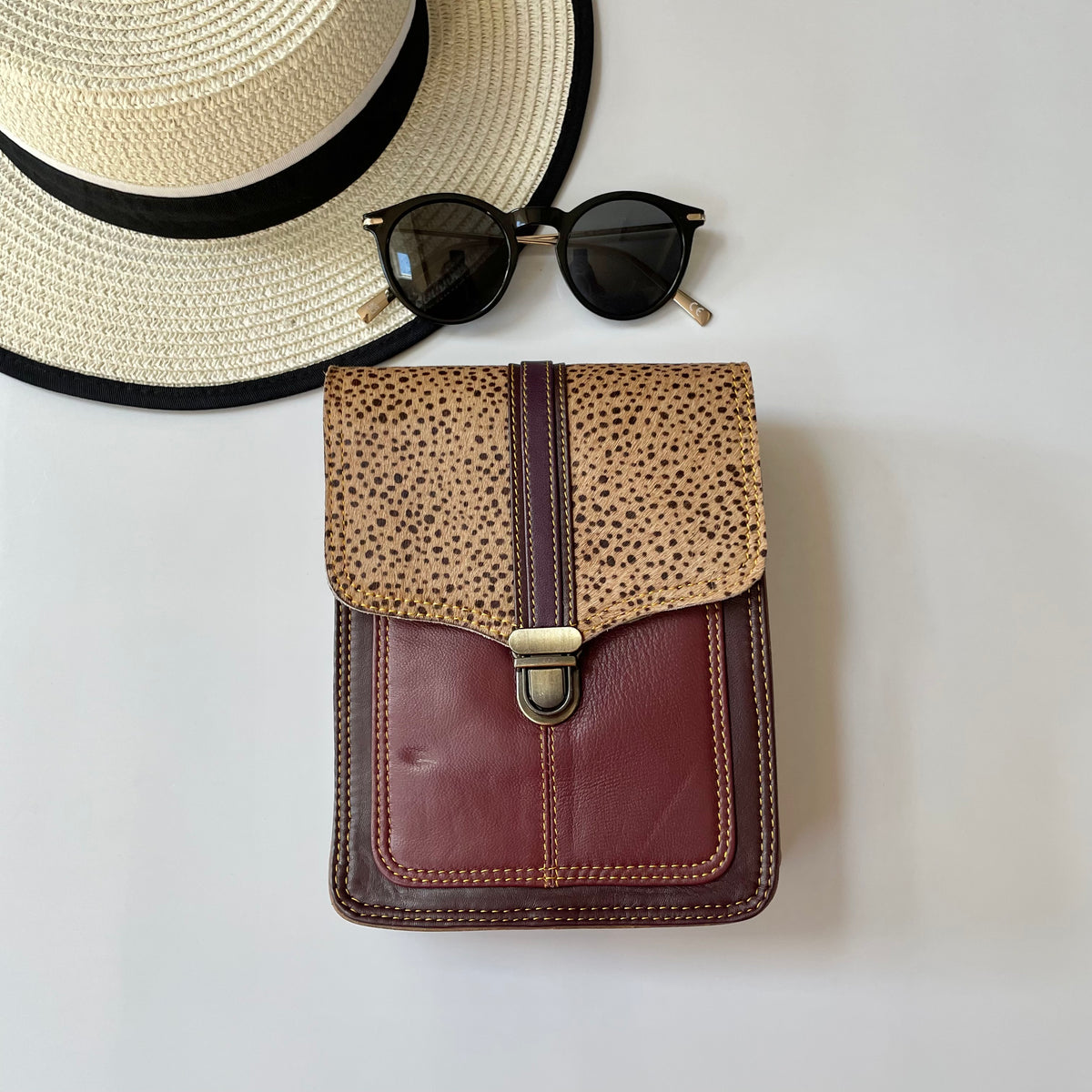 Nephele Billie Bags Unique Handmade Upcycled Sustainable Leather