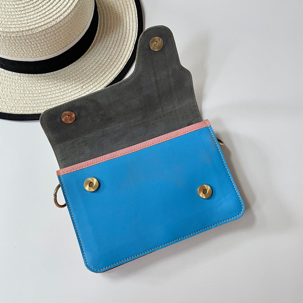 OUTLET Nephele Edna Bag Unique Handmade Recycled Sustainable Leather