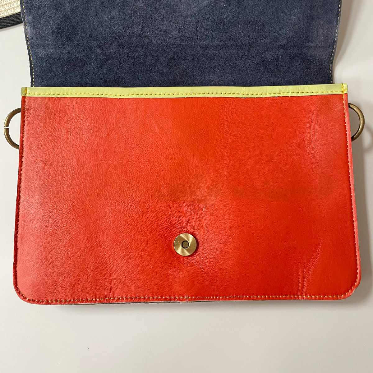 OUTLET Nephele Blanche Bag Unique Handmade Recycled Sustainable Leather