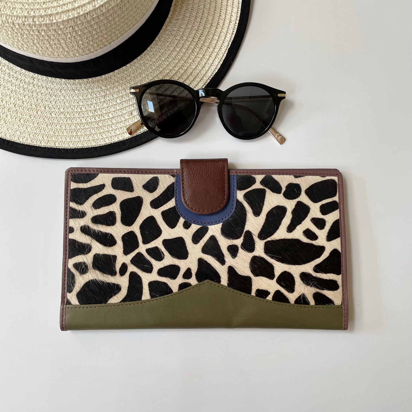 Nephele Eve Organiser Unique Handmade Recycled Sustainable Upcycled Leather