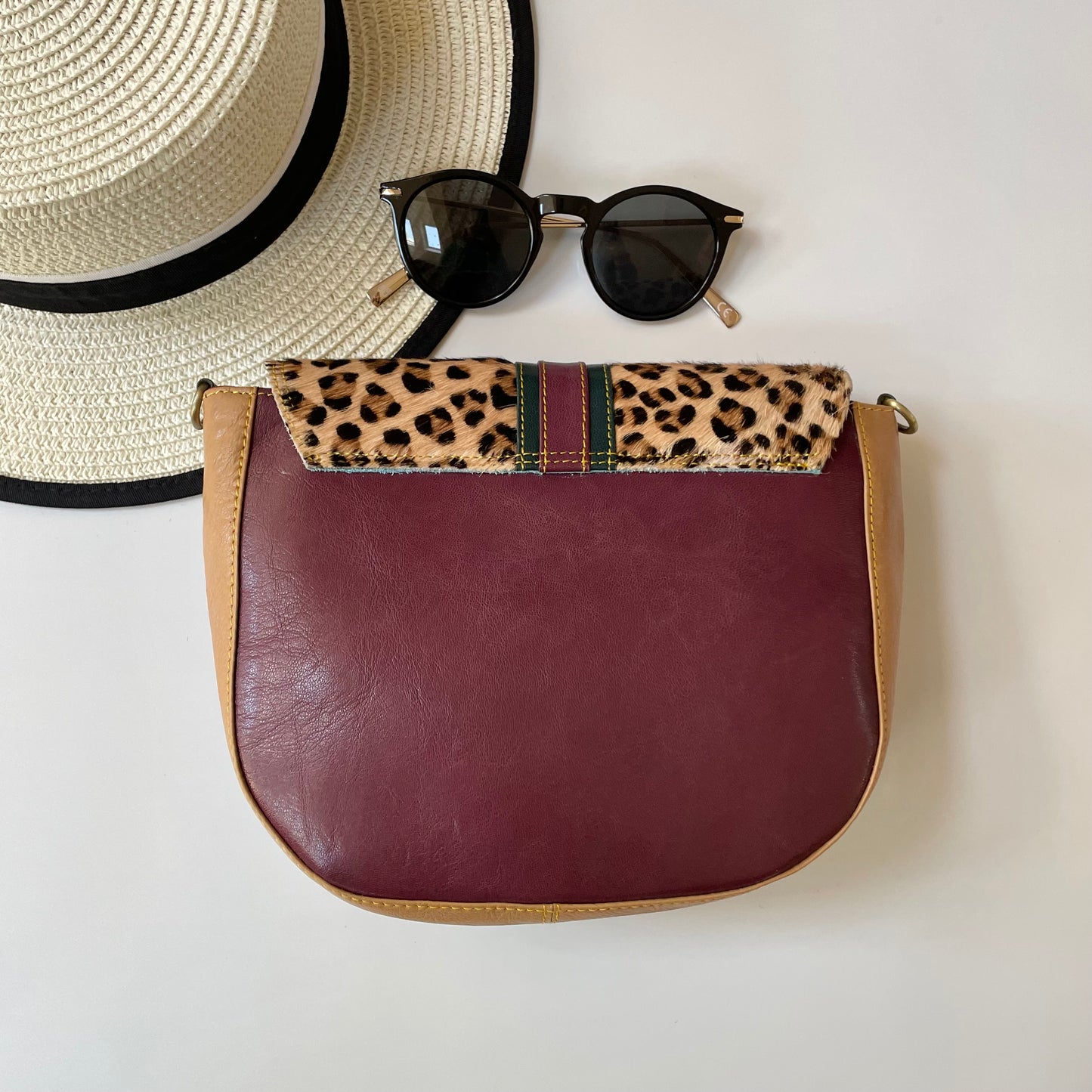 Nephele Dot Bags Unique Handmade Recycled Sustainable Upcycled Leather
