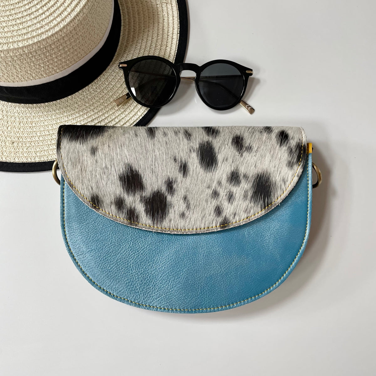 OUTLET Nephele Claire Bag Unique Handmade Recycled Sustainable Leather