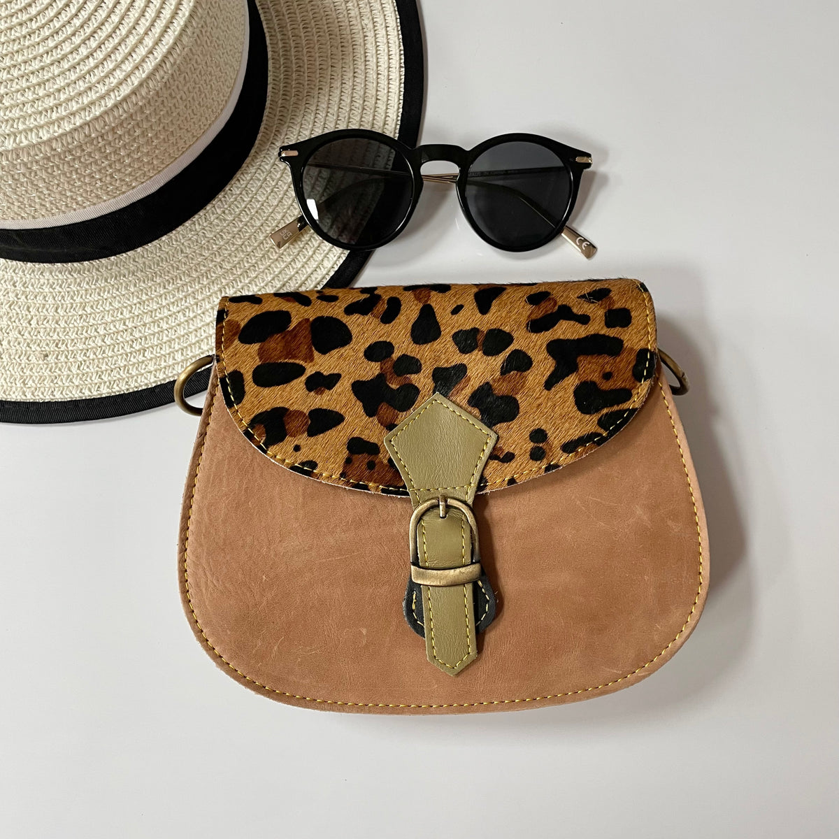 OUTLET Nephele Tallulah Bag Unique Handmade Recycled Sustainable Leather