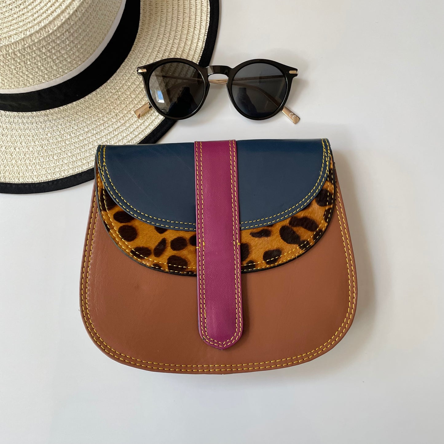 Nephele Cecile Bags Unique Handmade Recycled Sustainable Upcycled Leather