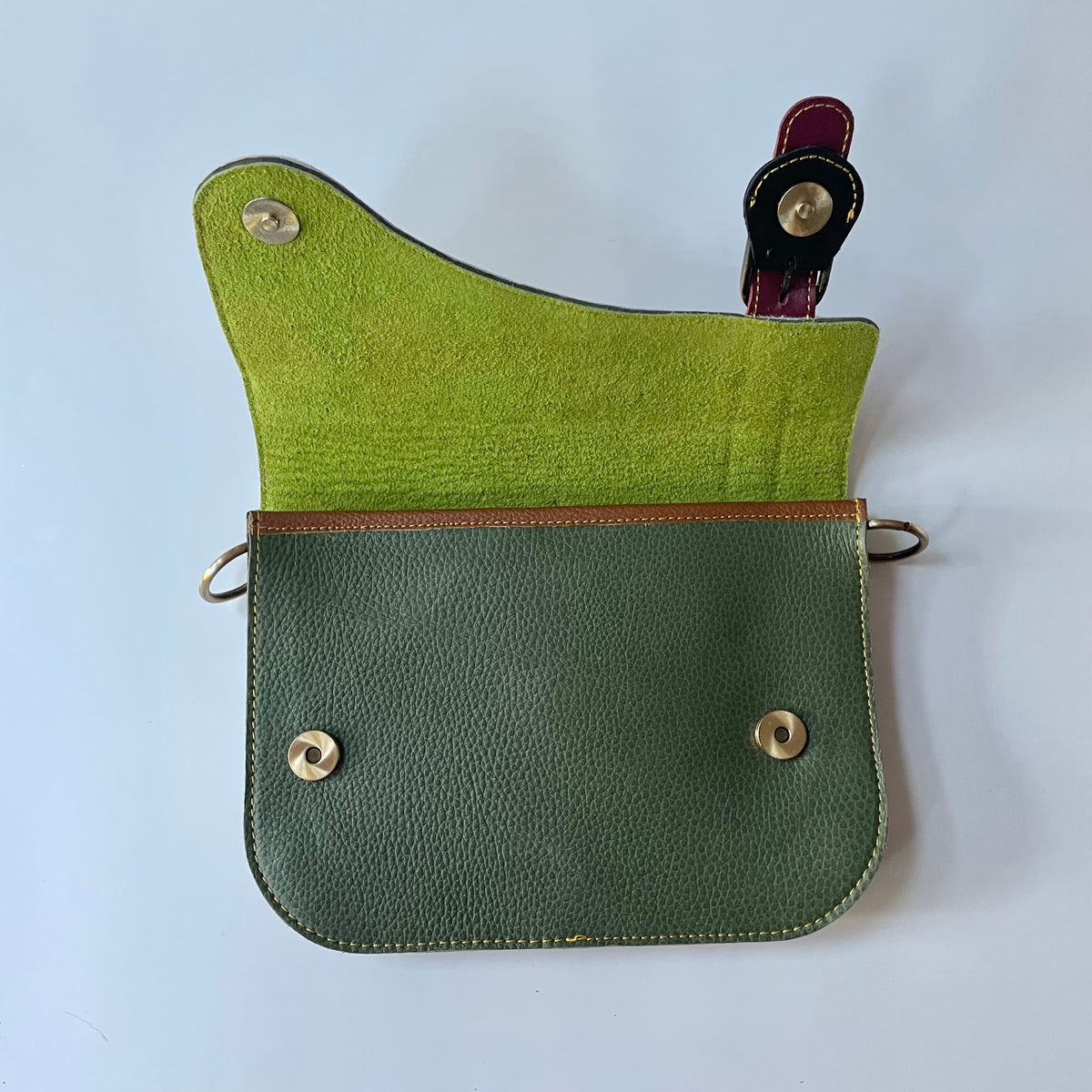 OUTLET Nephele Grace Bag Unique Handmade Recycled Sustainable Leather