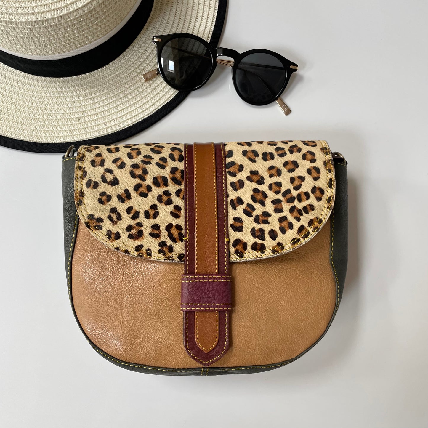 Nephele Dot Bags Unique Handmade Recycled Sustainable Upcycled Leather