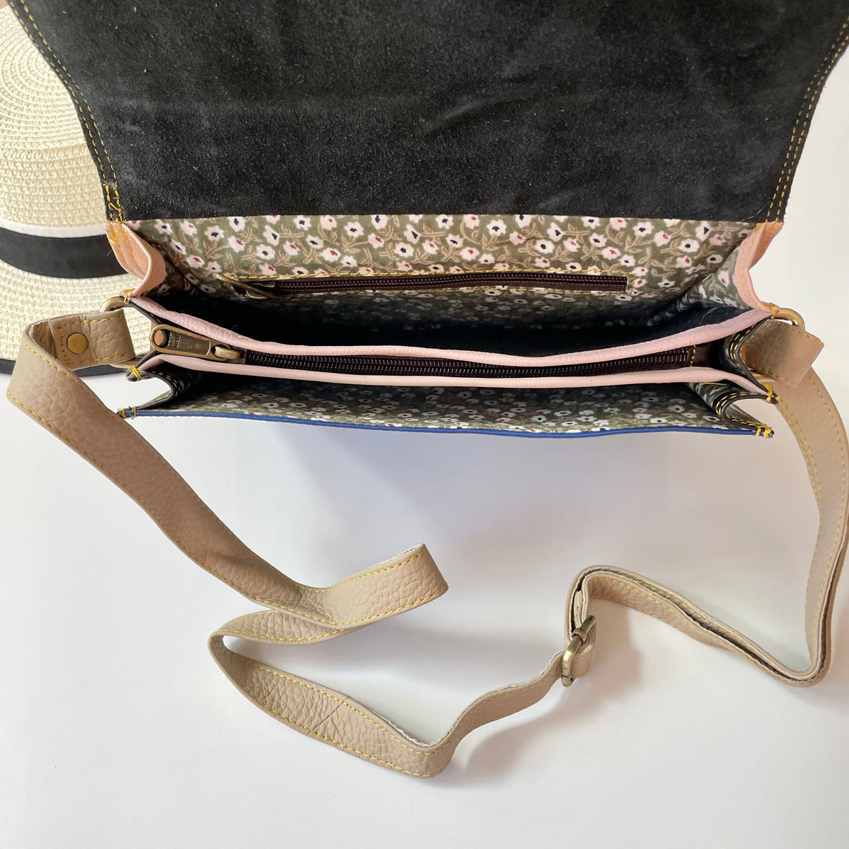 OUTLET Nephele Belle Bag Unique Handmade Recycled Sustainable Leather