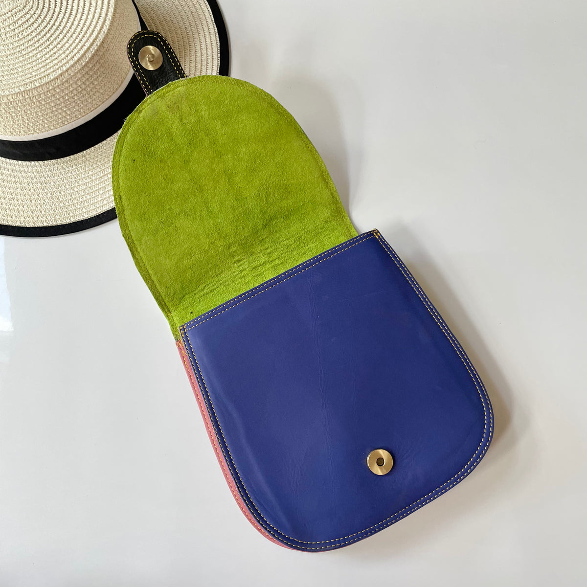 OUTLET Nephele Margot Bag Unique Handmade Recycled Sustainable Leather