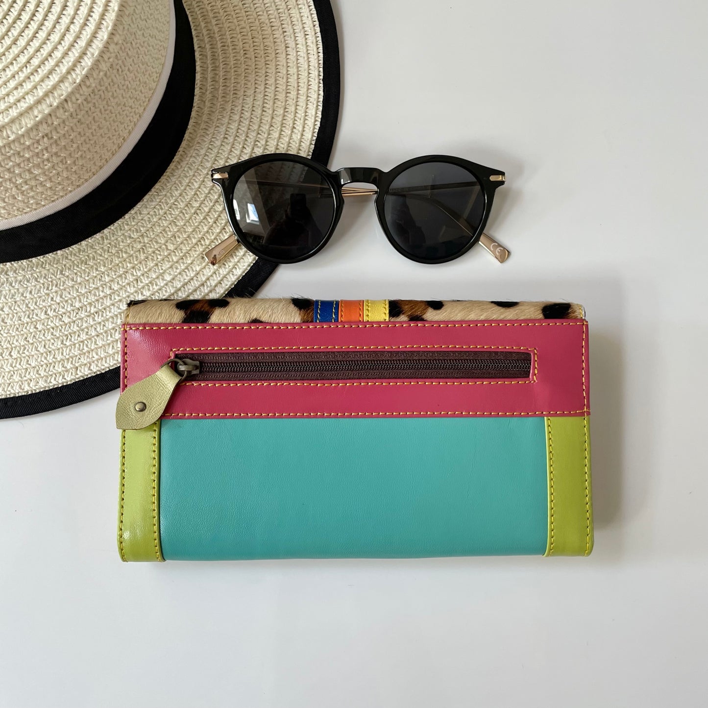 OUTLET Nephele Nellie Purse Unique Handmade Recycled Sustainable Leather