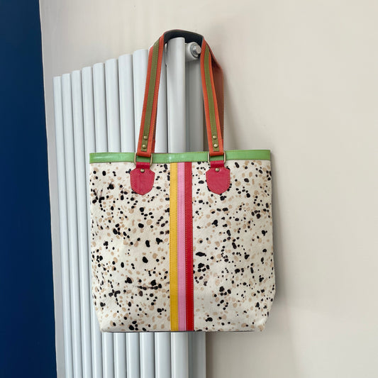 Nephele Layla Tote Bags Unique Handmade Upcycled Sustainable Leather