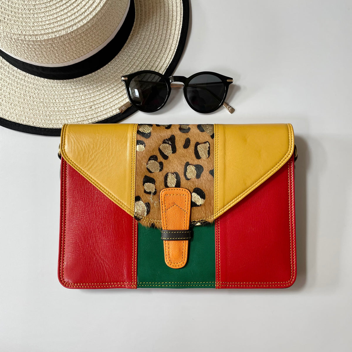 Nephele Mavis Bags Unique Handmade Upcycled Sustainable Leather