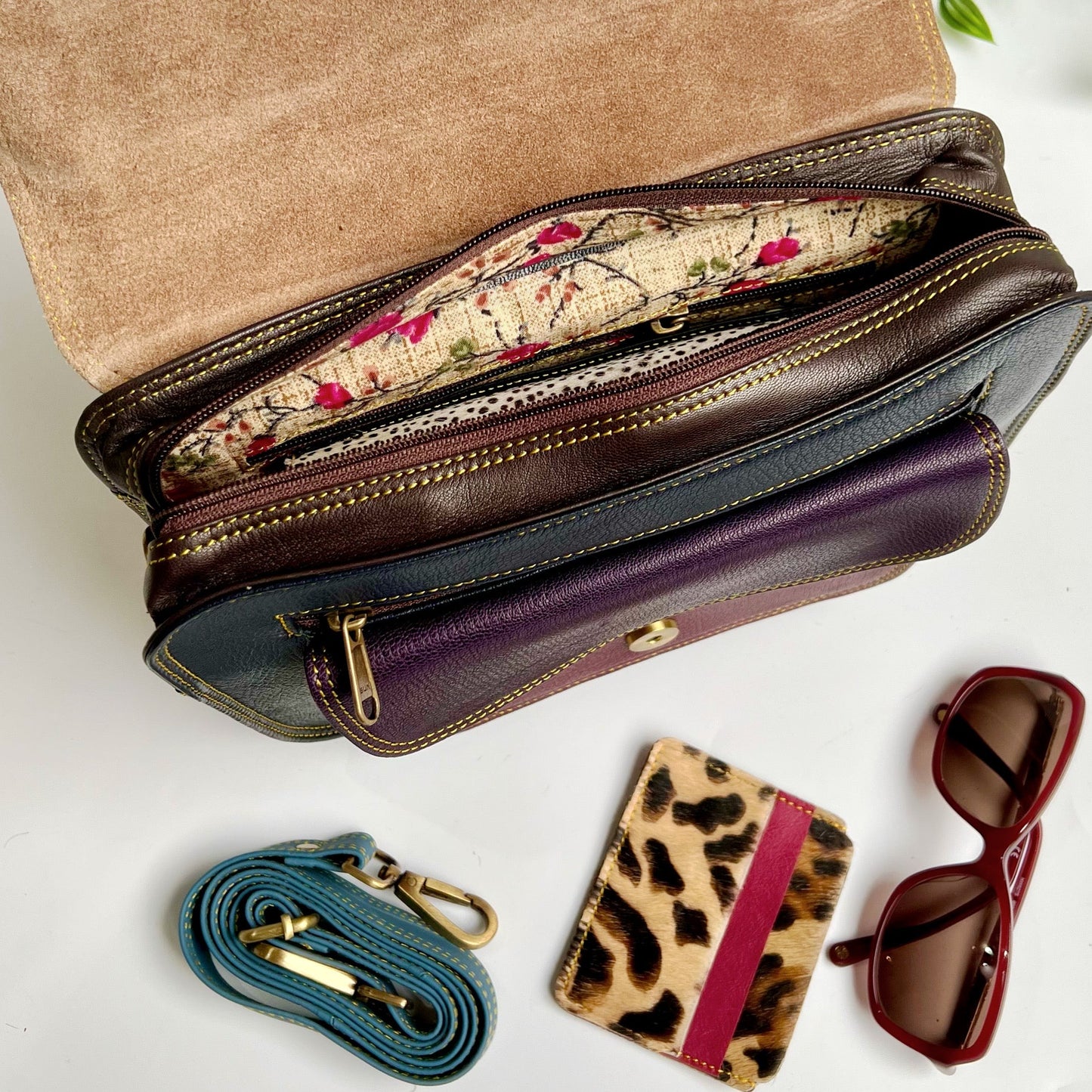Nephele Libby Bags Unique Handmade Recycled Sustainable Upcycled Leather