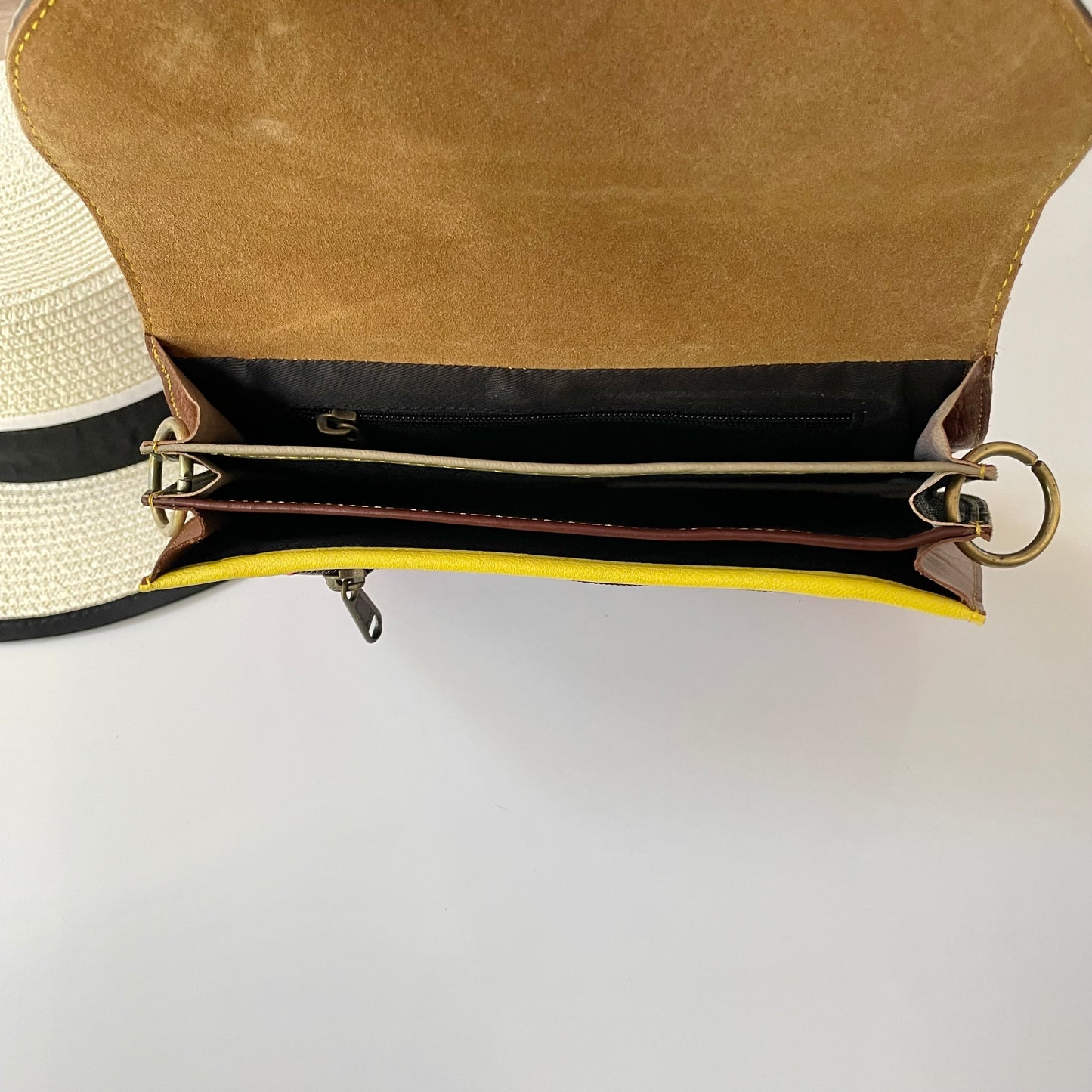 OUTLET Nephele Josephine Bag Unique Handmade Recycled Sustainable Leather
