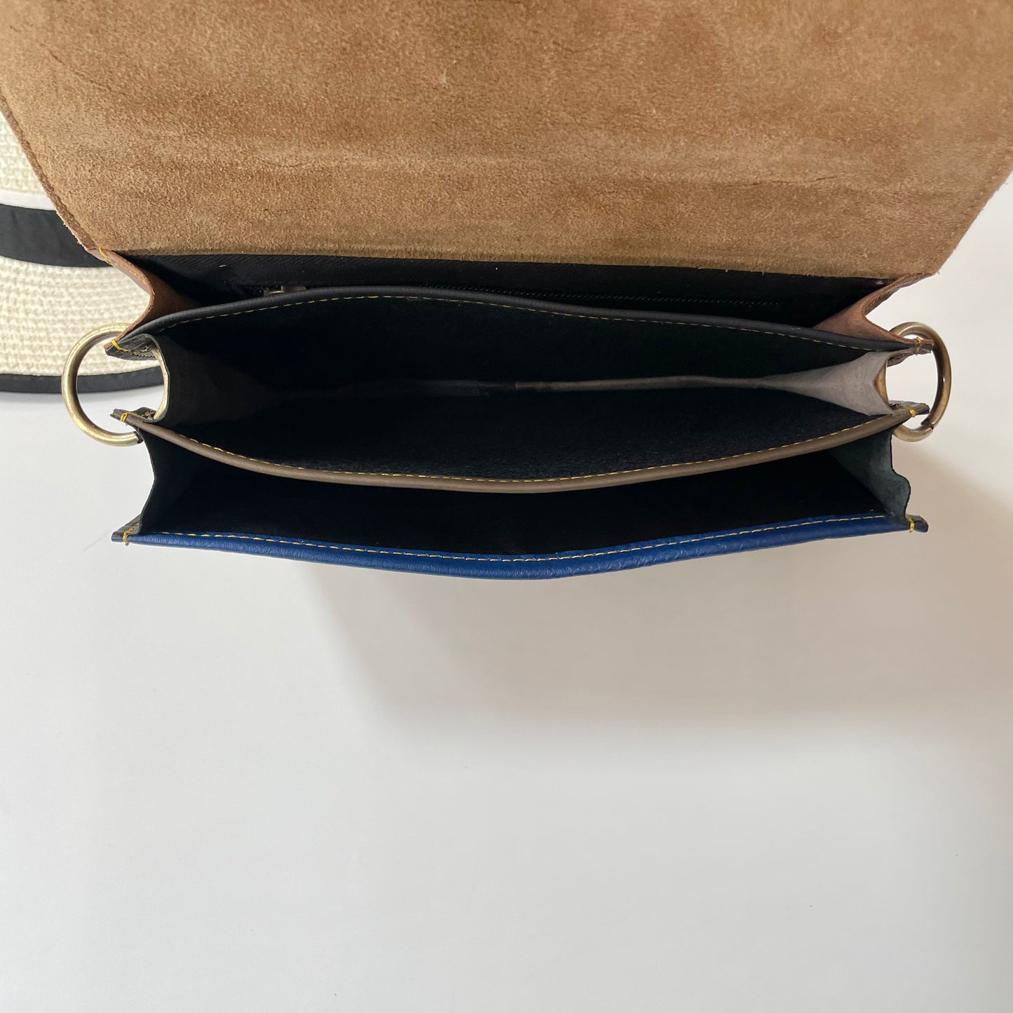 OUTLET Nephele Eadie Full Print Bag Unique Handmade Recycled Sustainable Leather
