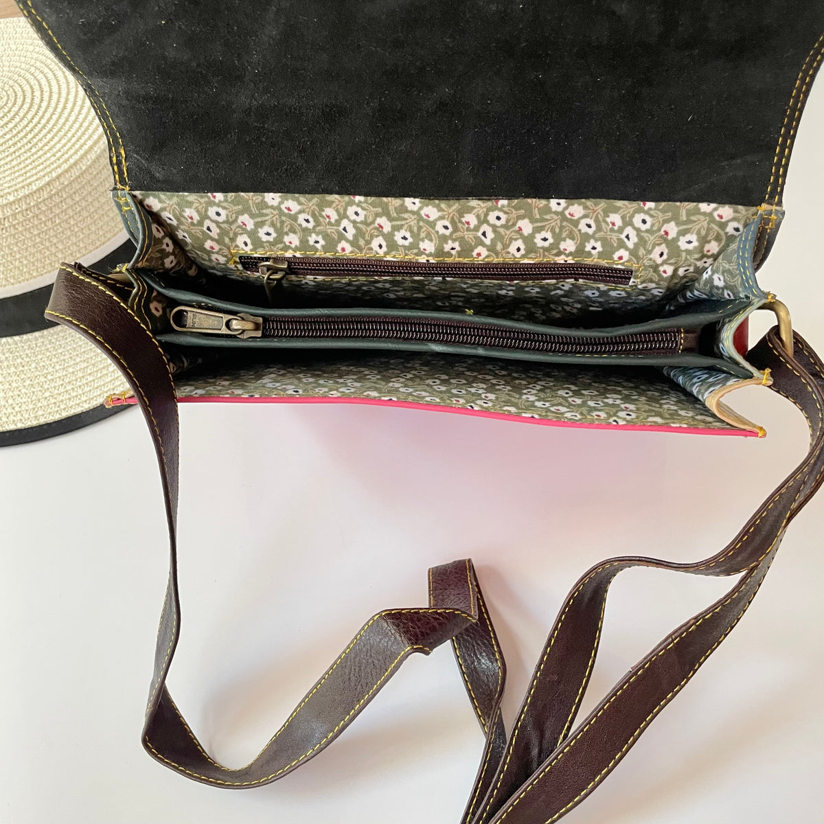 OUTLET Nephele Belle Bag Unique Handmade Recycled Sustainable Leather