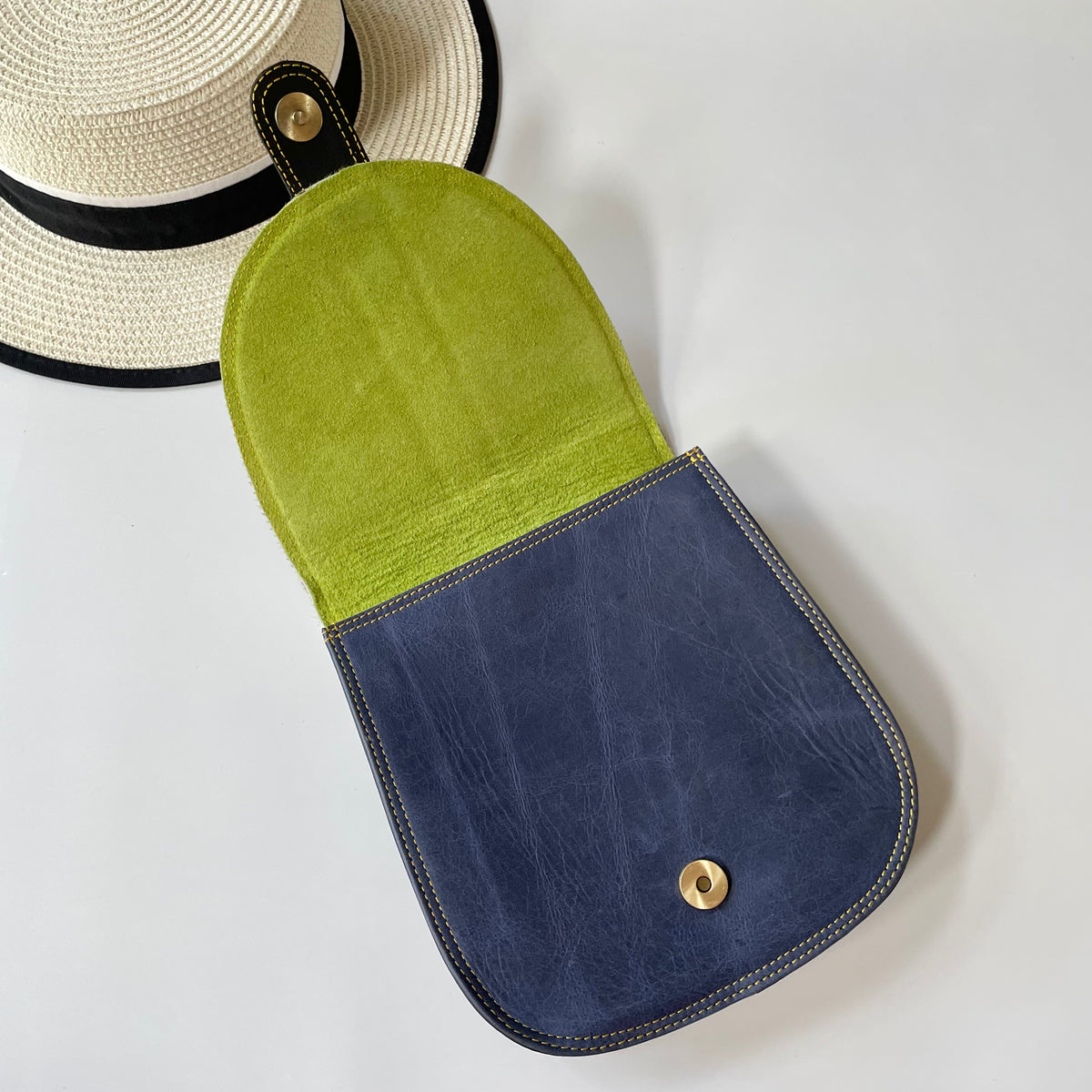 OUTLET Nephele Margot Bag Unique Handmade Recycled Sustainable Leather