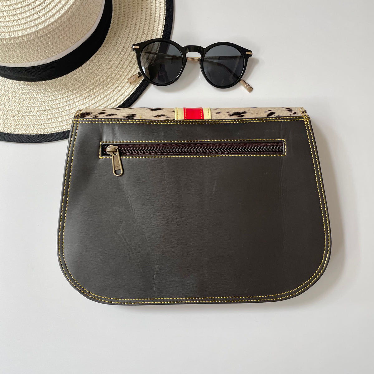 OUTLET Nephele Vanessa Bag Unique Handmade Recycled Sustainable Leather