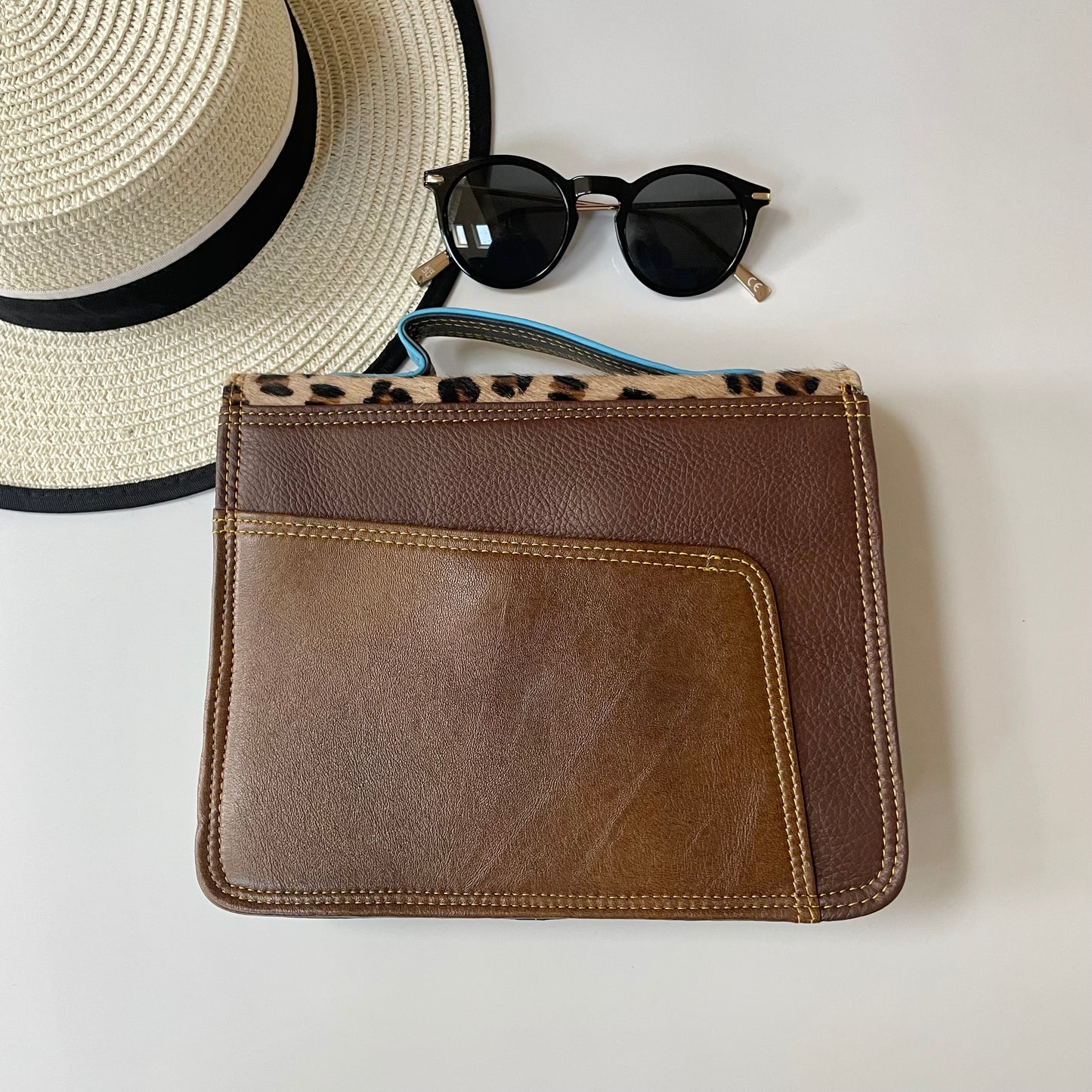 OUTLET Nephele Hana Bag Unique Handmade Recycled Sustainable Leather