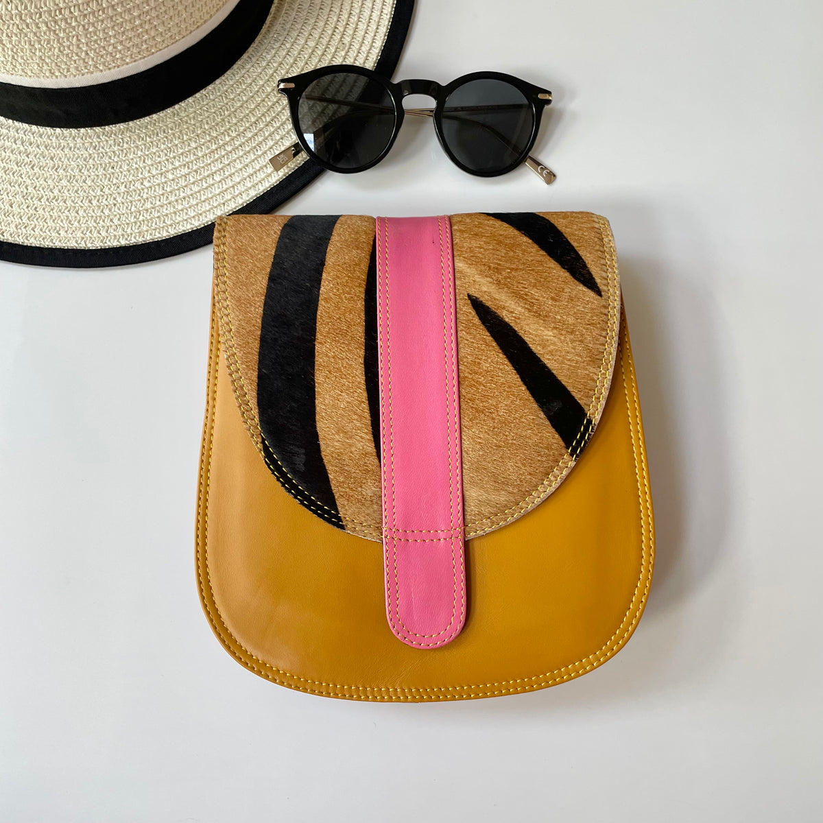 OUTLET Nephele Margot Bag Unique Handmade Recycled Sustainable Leather