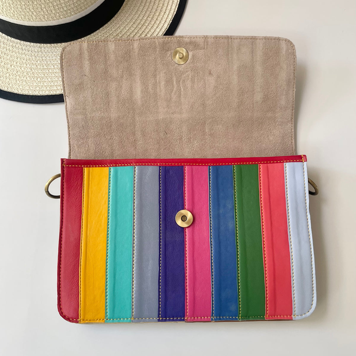 OUTLET Nephele Luna Bag Unique Handmade Recycled Sustainable Leather