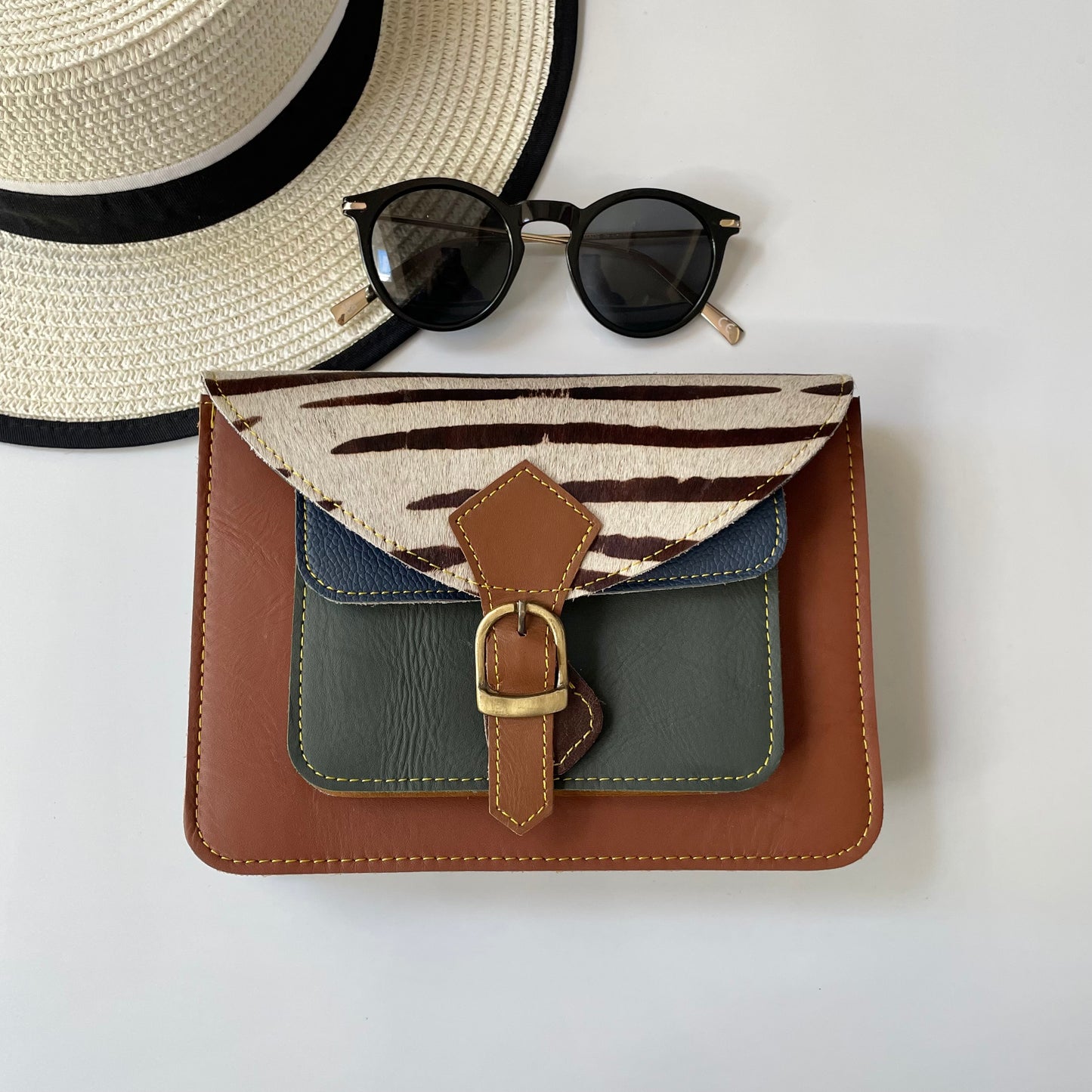 Nephele Dixie Bags Unique Handmade Recycled Sustainable Upcycled Leather