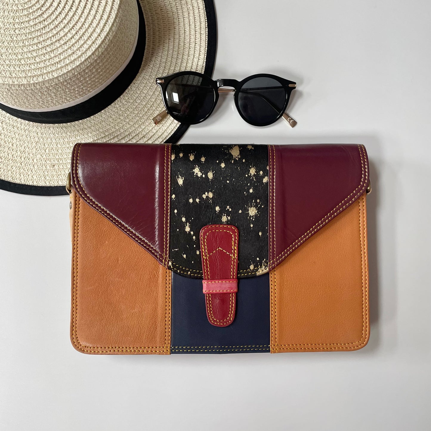 Nephele Mavis Bags Unique Handmade Recycled Sustainable Upcycled Leather