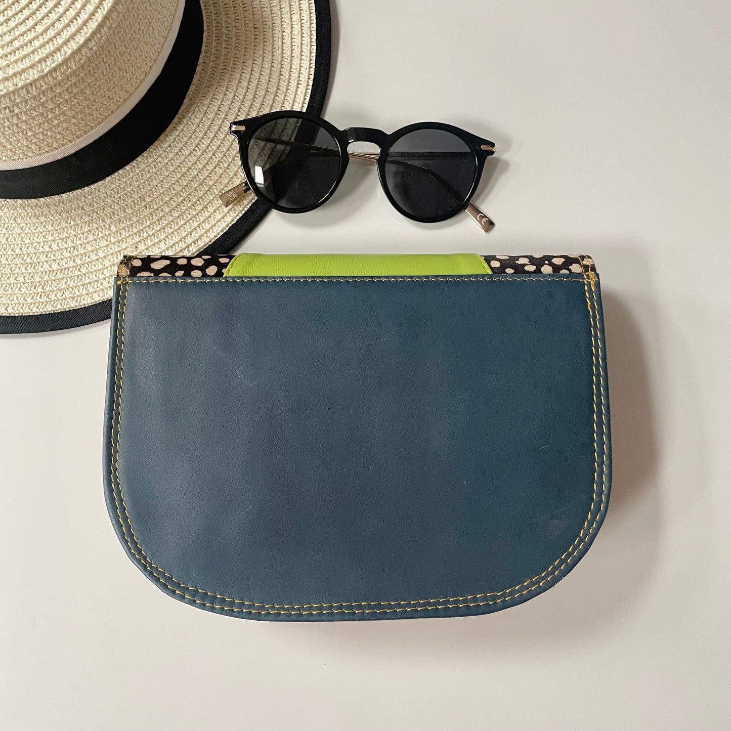 OUTLET Nephele Jenny Bag Unique Handmade Recycled Sustainable Leather