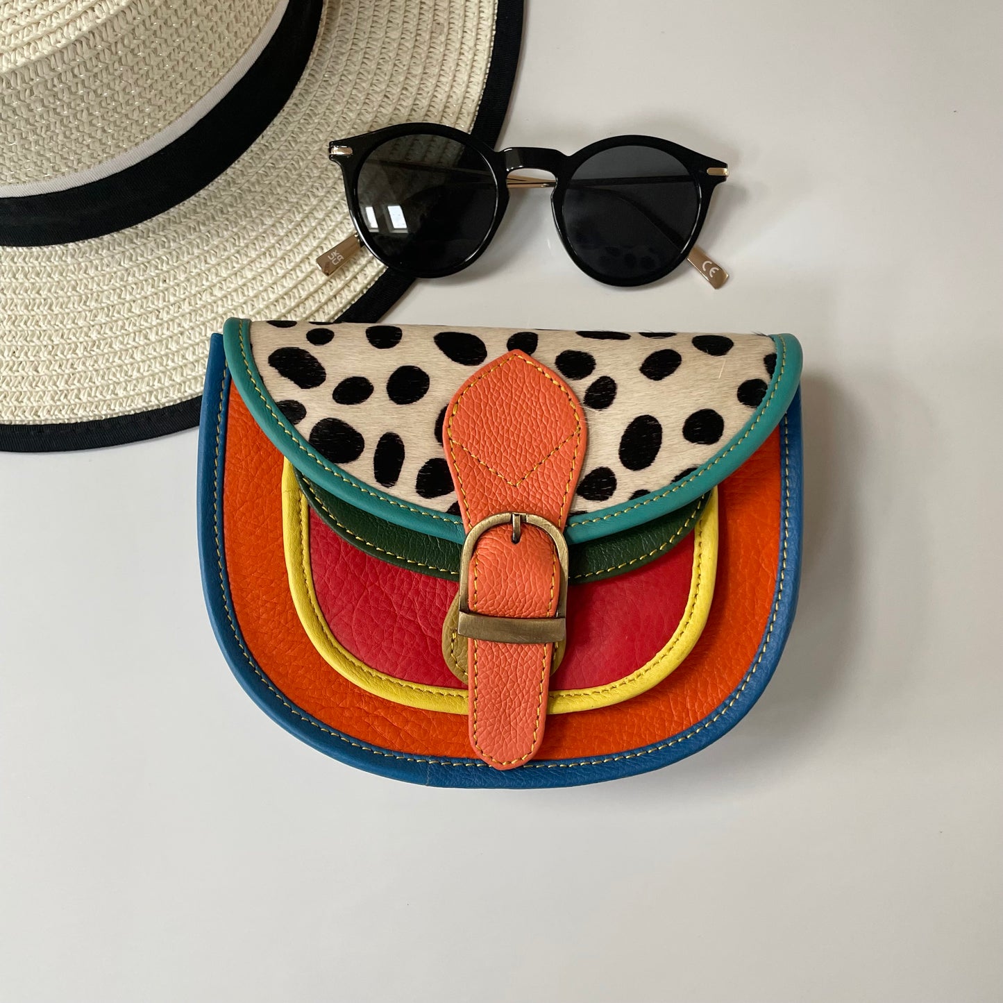 Nephele Olivia Bags Unique Handmade Recycled Sustainable Upcycled Leather