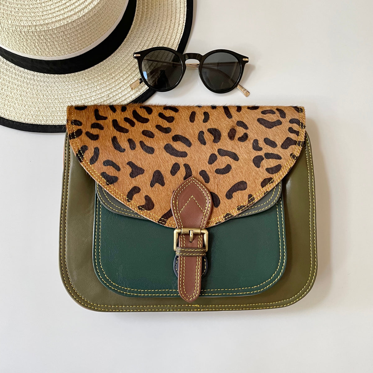 Nephele Libby Bags Unique Handmade Upcycled Sustainable Leather