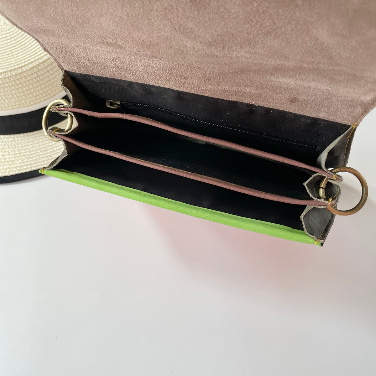 OUTLET Nephele Alice Bag Unique Handmade Recycled Sustainable Leather