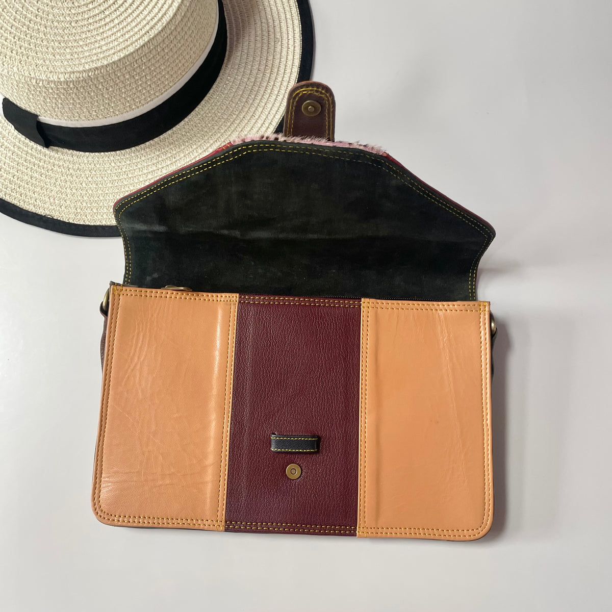 OUTLET Nephele Mavis Bag Unique Handmade Recycled Sustainable Leather