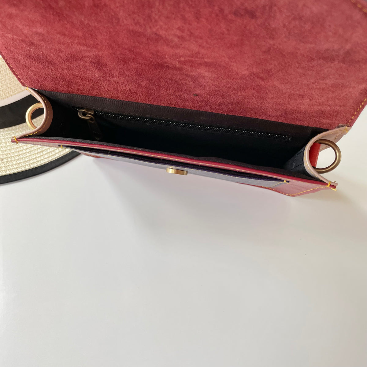 OUTLET Nephele Amy Bag Unique Handmade Recycled Sustainable Leather