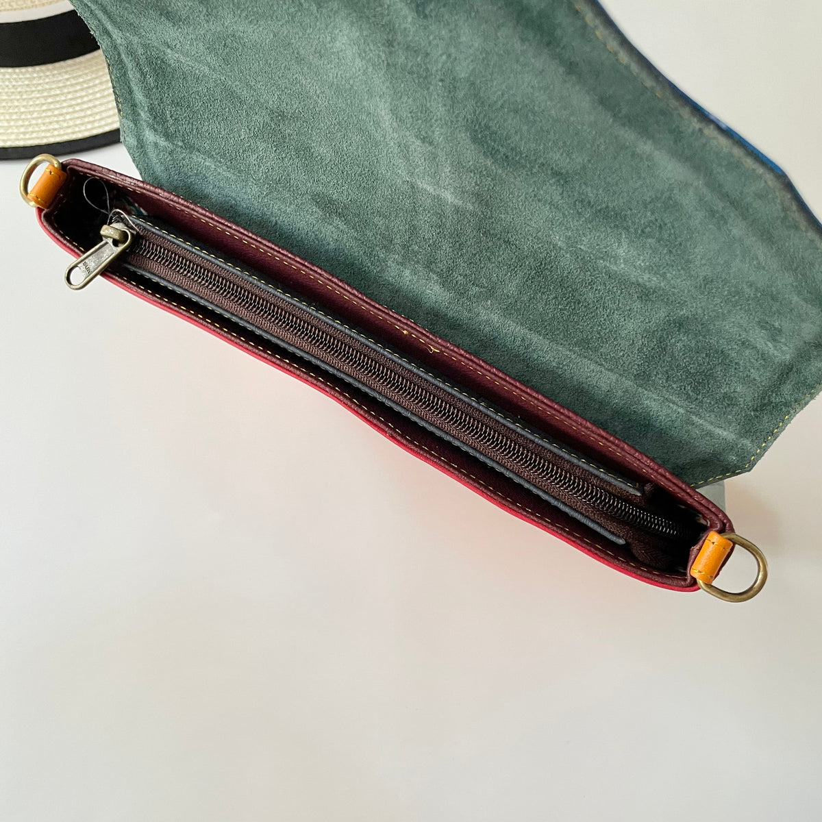 OUTLET Nephele Hattie Bag Unique Handmade Recycled Sustainable Leather