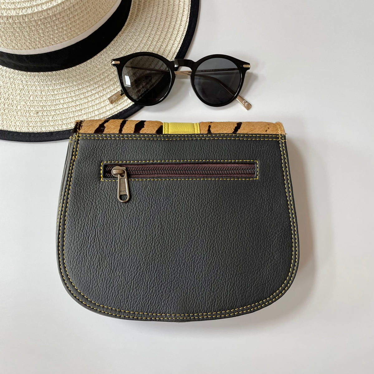 OUTLET Nephele Cecile Bag Unique Handmade Recycled Sustainable Leather