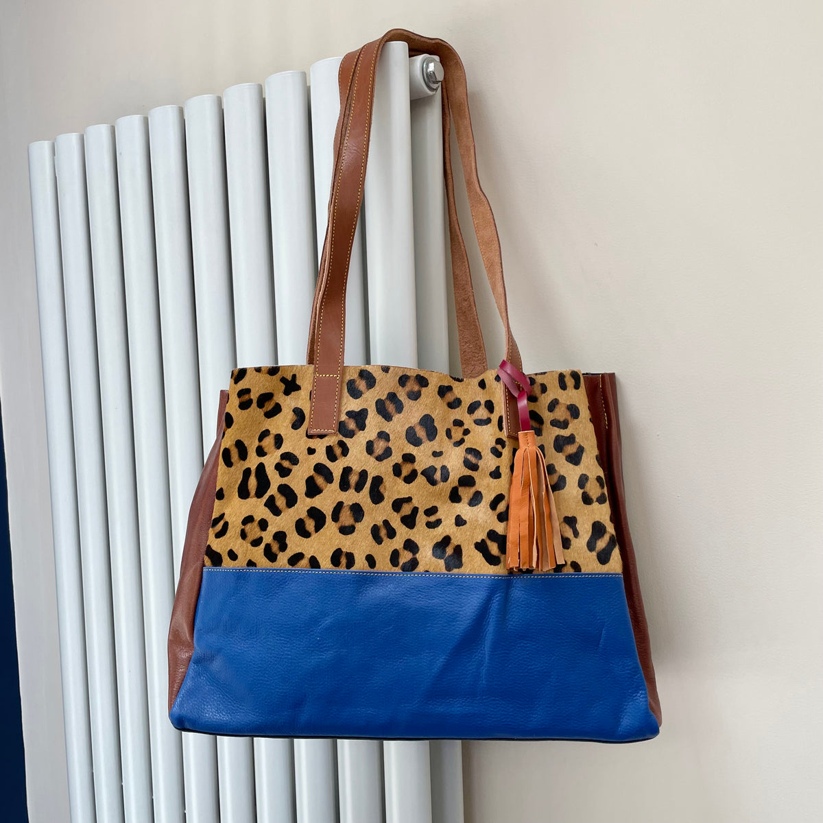Nephele Anya Tote Bags Unique Handmade Upcycled Sustainable Leather