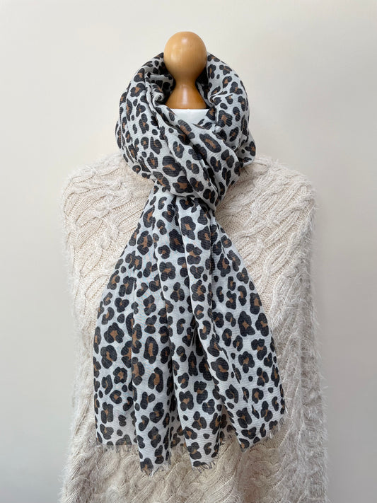 SALE Leopard Print Scarf