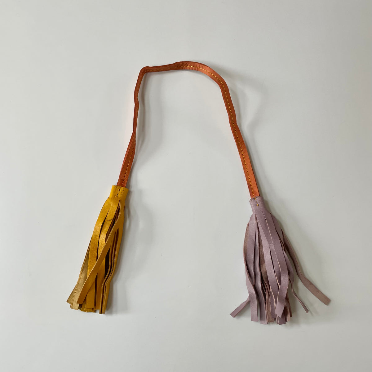 OUTLET Nephele Leather Bag Tassels