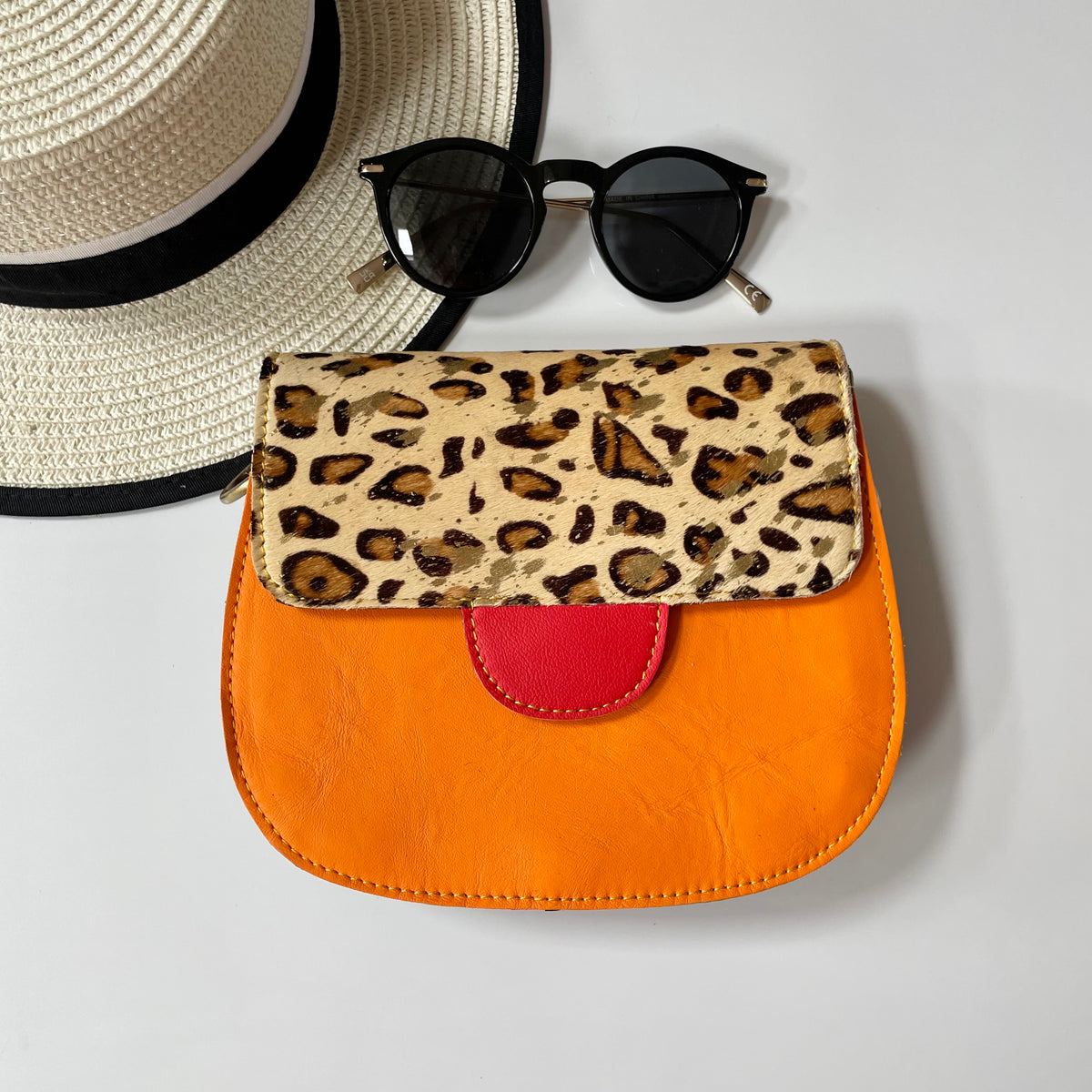 OUTLET Nephele Amelia Bag Unique Handmade Recycled Sustainable Leather