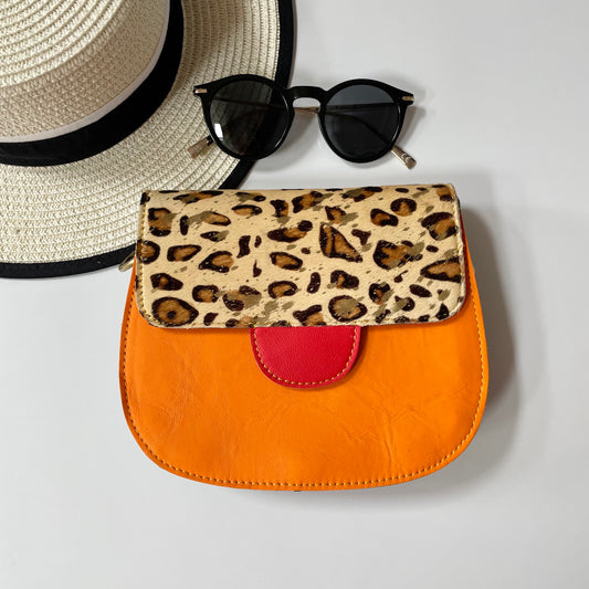 OUTLET Nephele Amelia Bag Unique Handmade Recycled Sustainable Leather