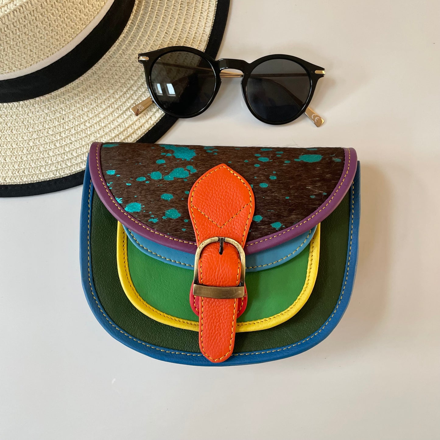 Nephele Olivia Bags Unique Handmade Recycled Sustainable Upcycled Leather