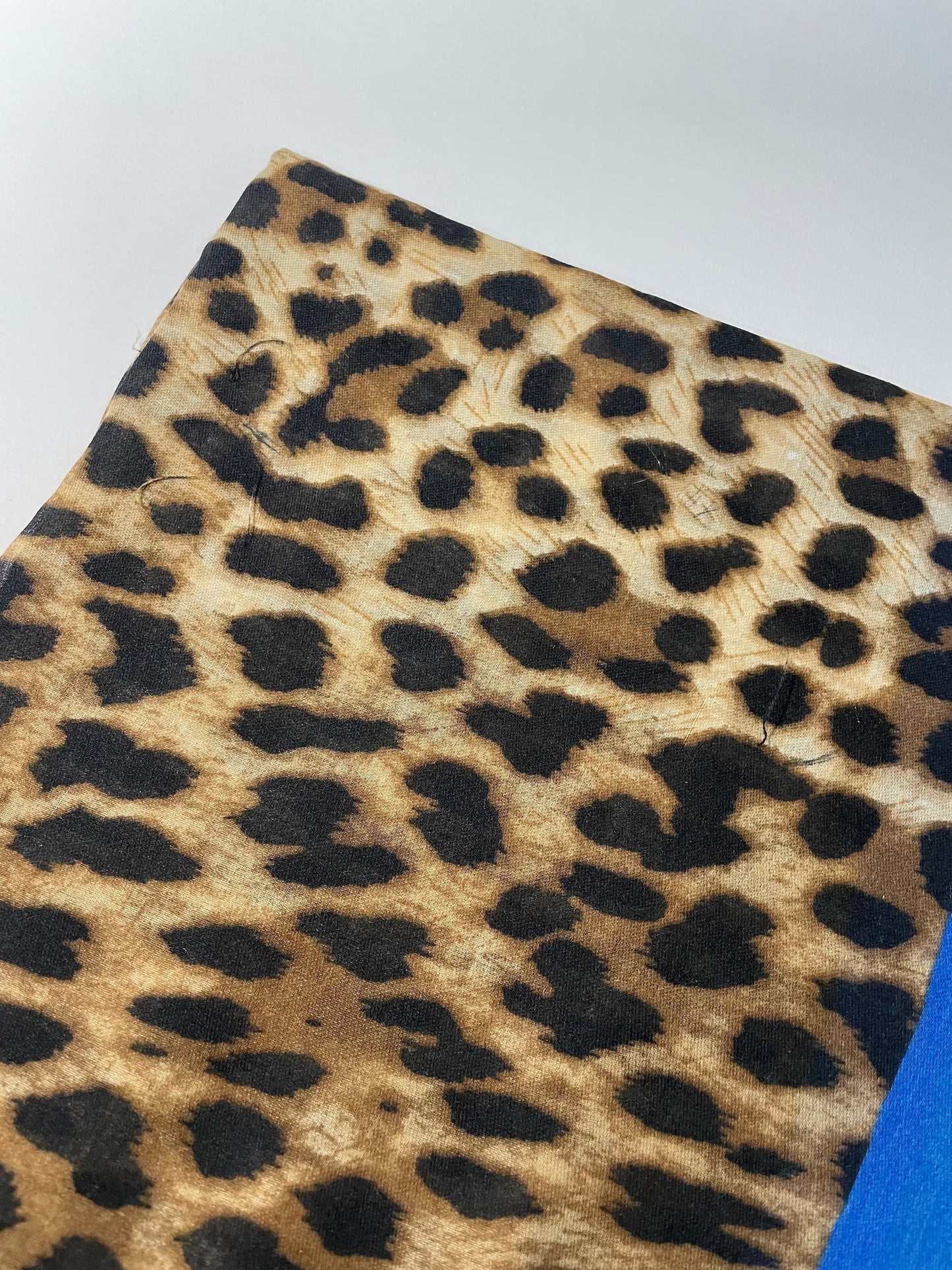 OUTLET Spring Bright Rainbow Leopard Print Scarf