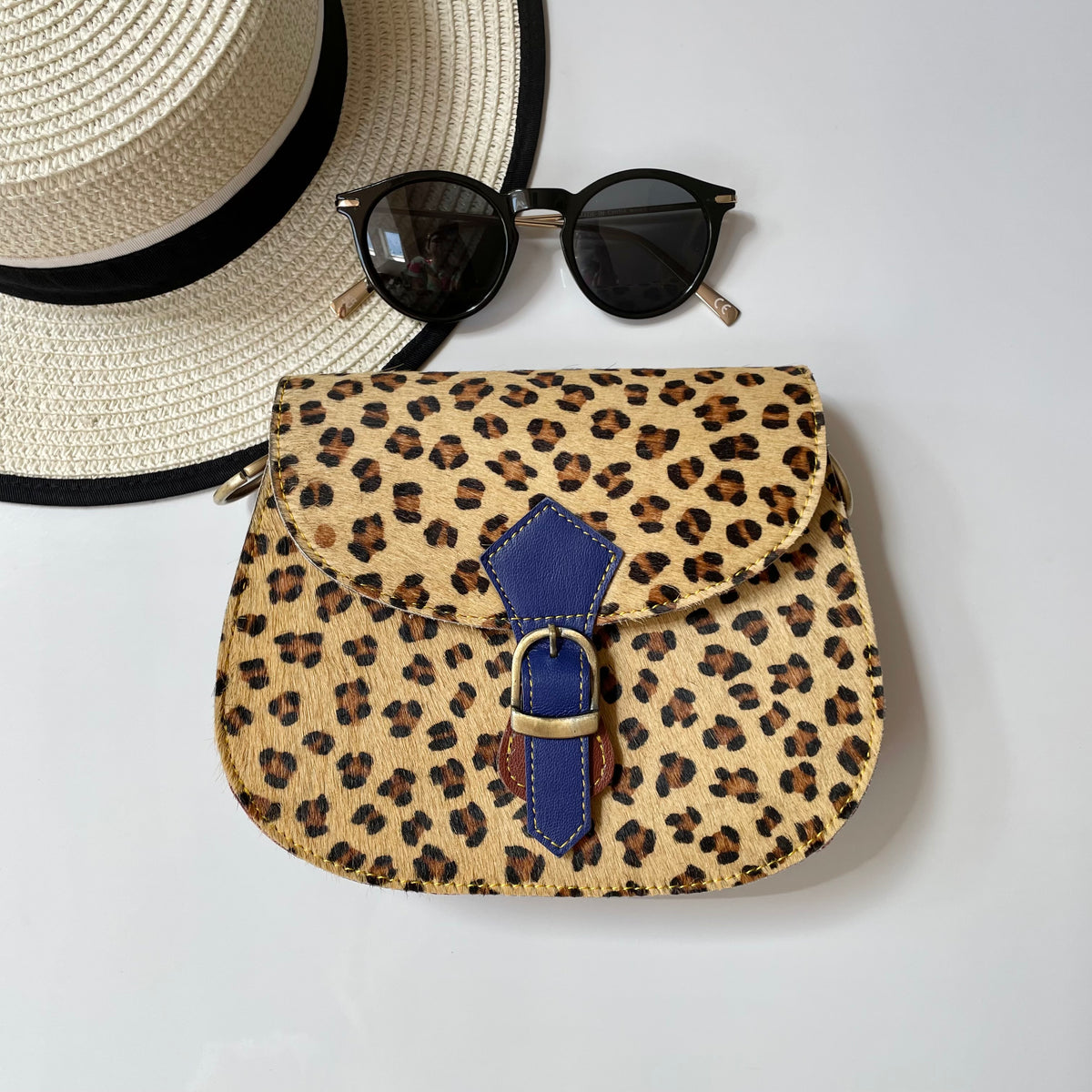 NEW Nephele Tallulah Full Print Bags Unique Handmade Upcycled Sustainable Leather